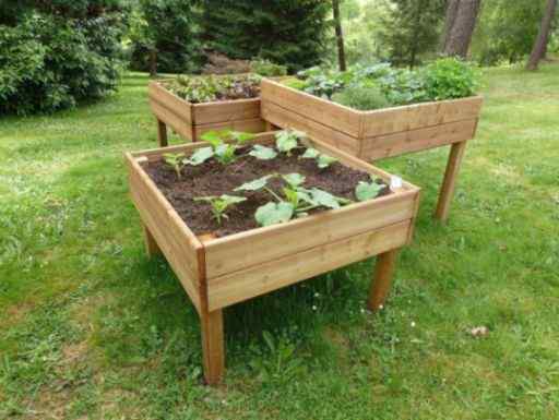 Votre carré potager en bois non traité H22 cm sur Jardin et Saisons