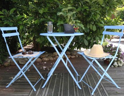 Salon de jardin pliable - Jardindeco