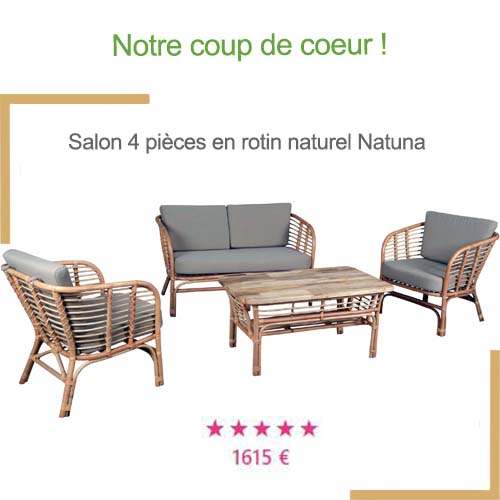 Salon de jardin design : notre sélection canon pour tous les