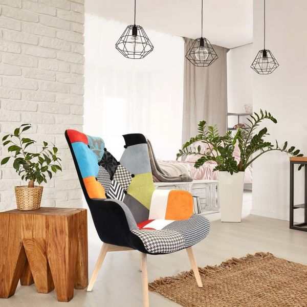 fauteuil-patchwork-pas-cher