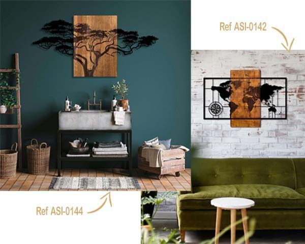 decoration-murale-metallique-pas-cher