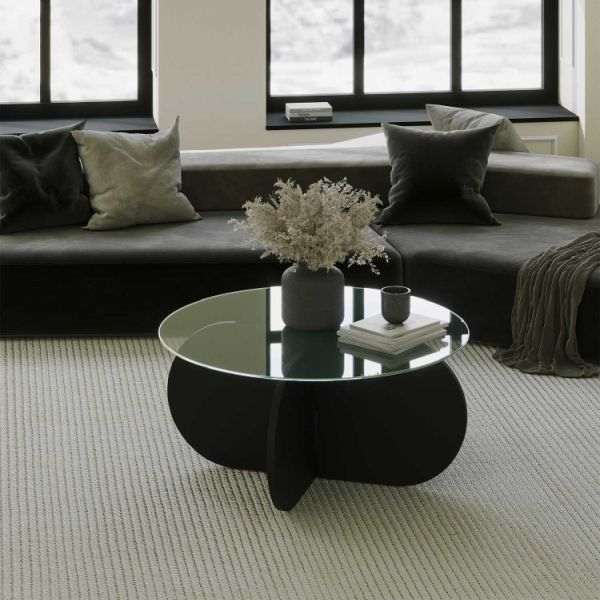 table-basse-en-verre-fume-noir