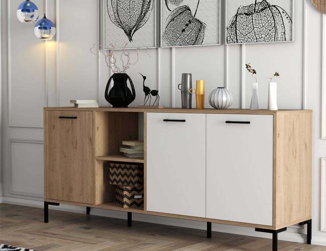 buffet-entree-enfilade-scandinave-bois-blanc