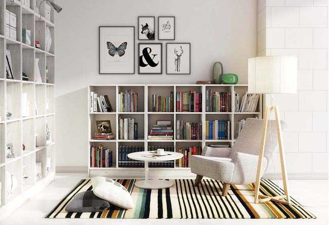 decoration-petit-salon-luminaires