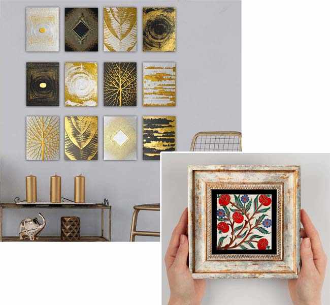 tableaux-modernes-salon-colores