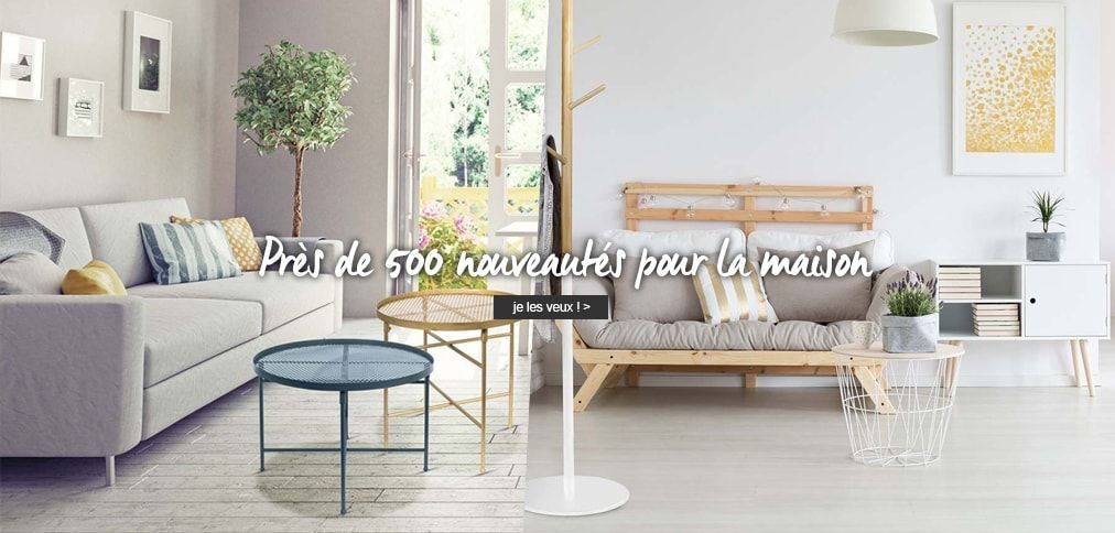 500 nouveautés maison
