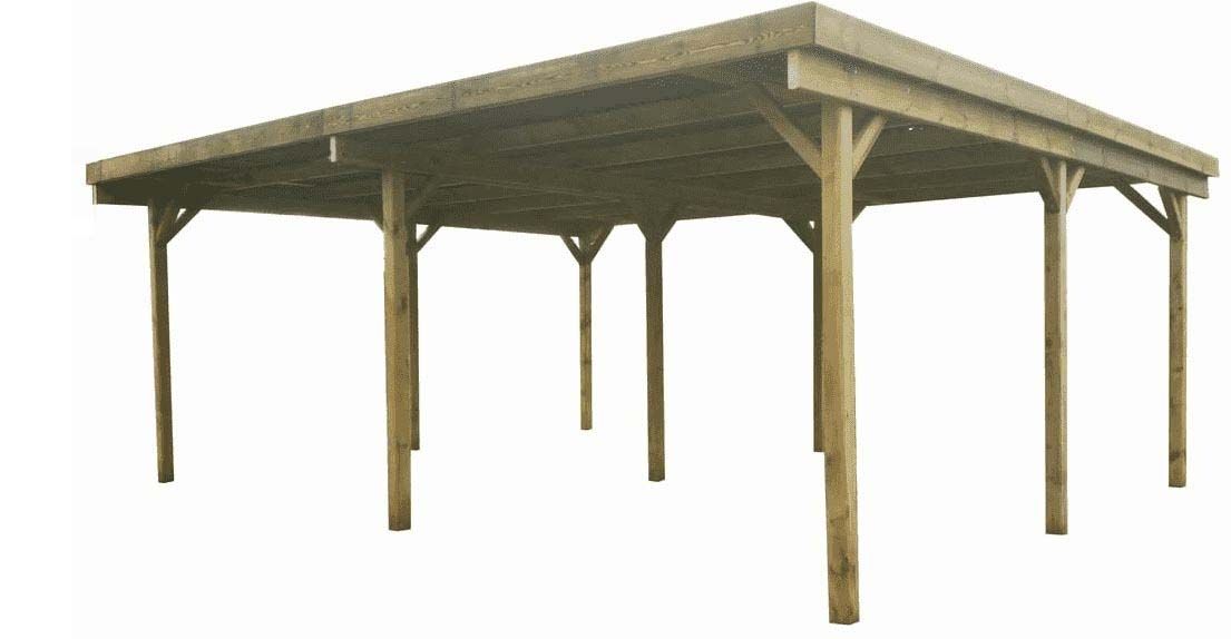 carport-adosse-toit-plat