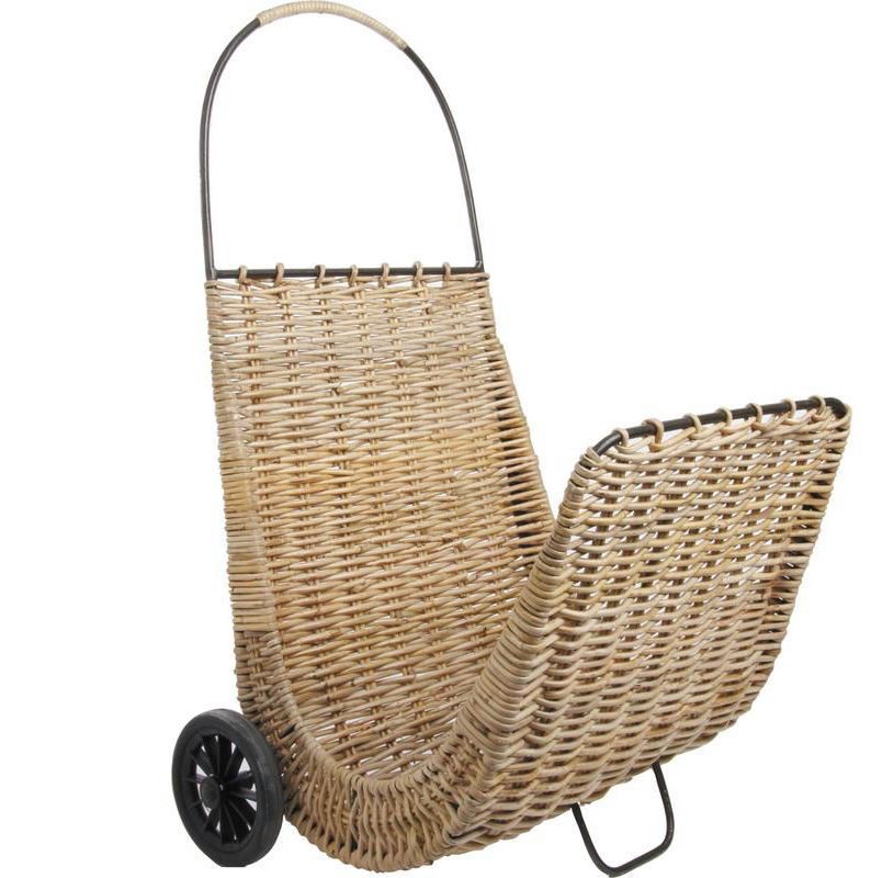 panier-a buches-a-roulettes-moderne