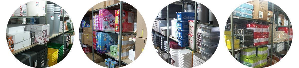 2 entrepôts de stockage avec + de 4000 articles