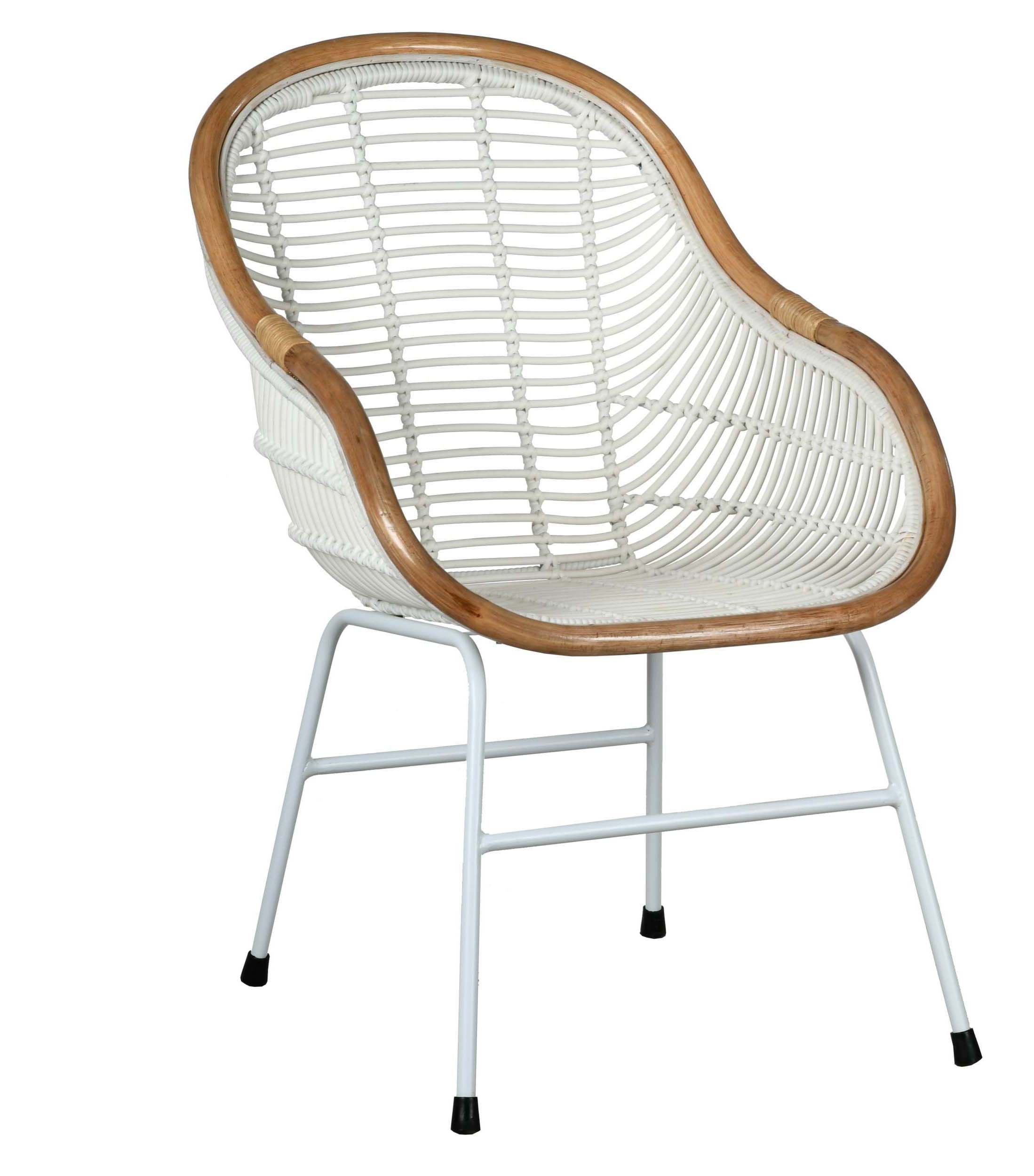 fauteuil-rotin-metal-blanc