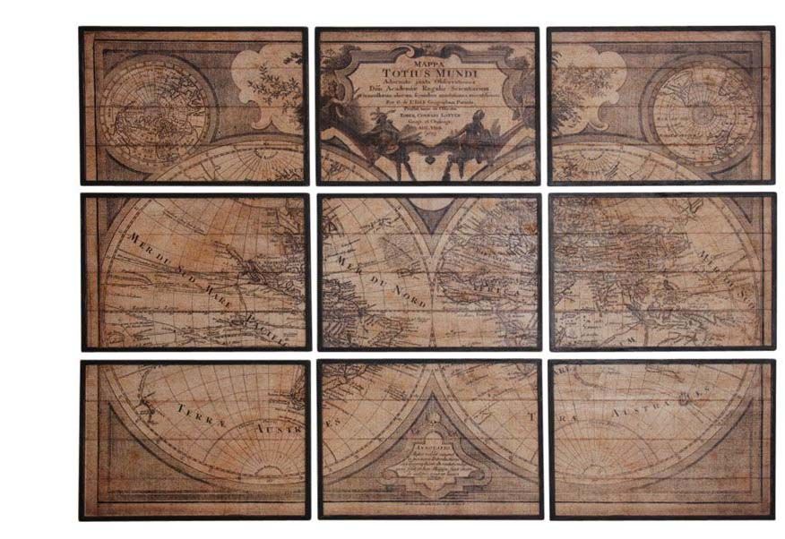 decoration-murale-xxl-mappemonde-bois-9-cadres