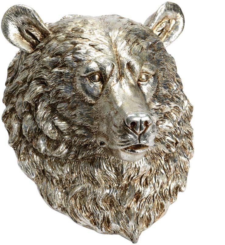 decoration-murale-argentee-trophee-animal