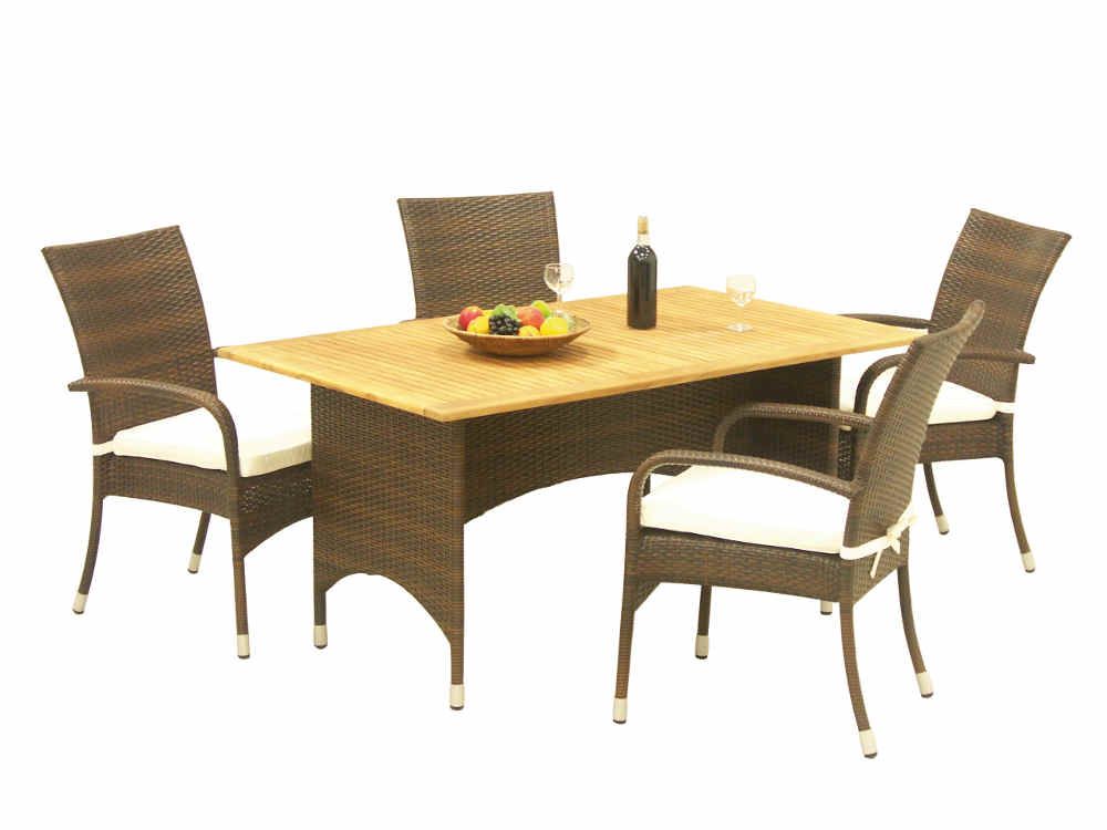 salon-jardin-teck-polyresine