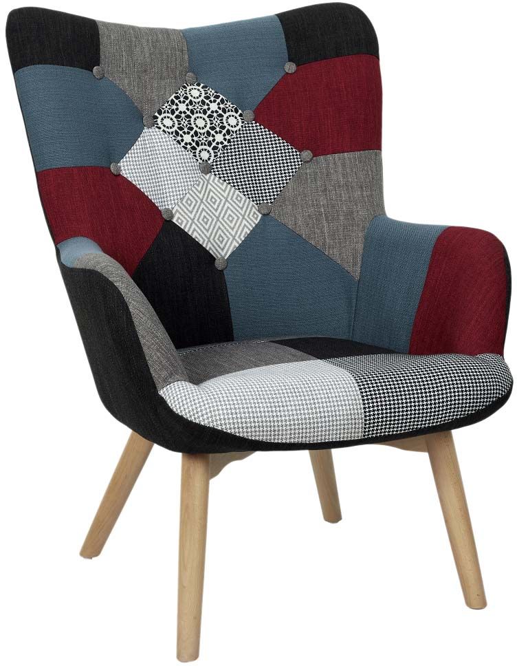 fauteuil-patchwork-tissu