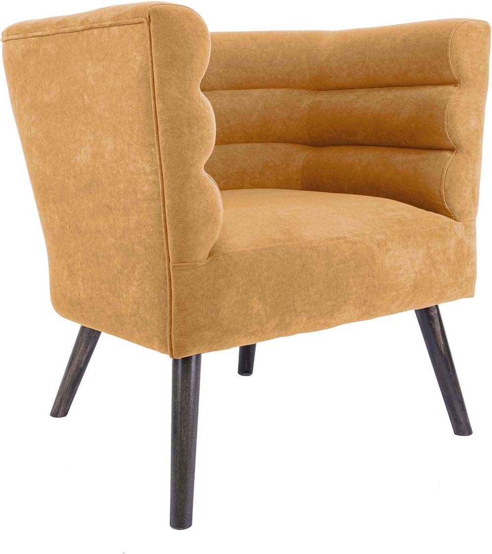 fauteuil-tendance-velours-ocre
