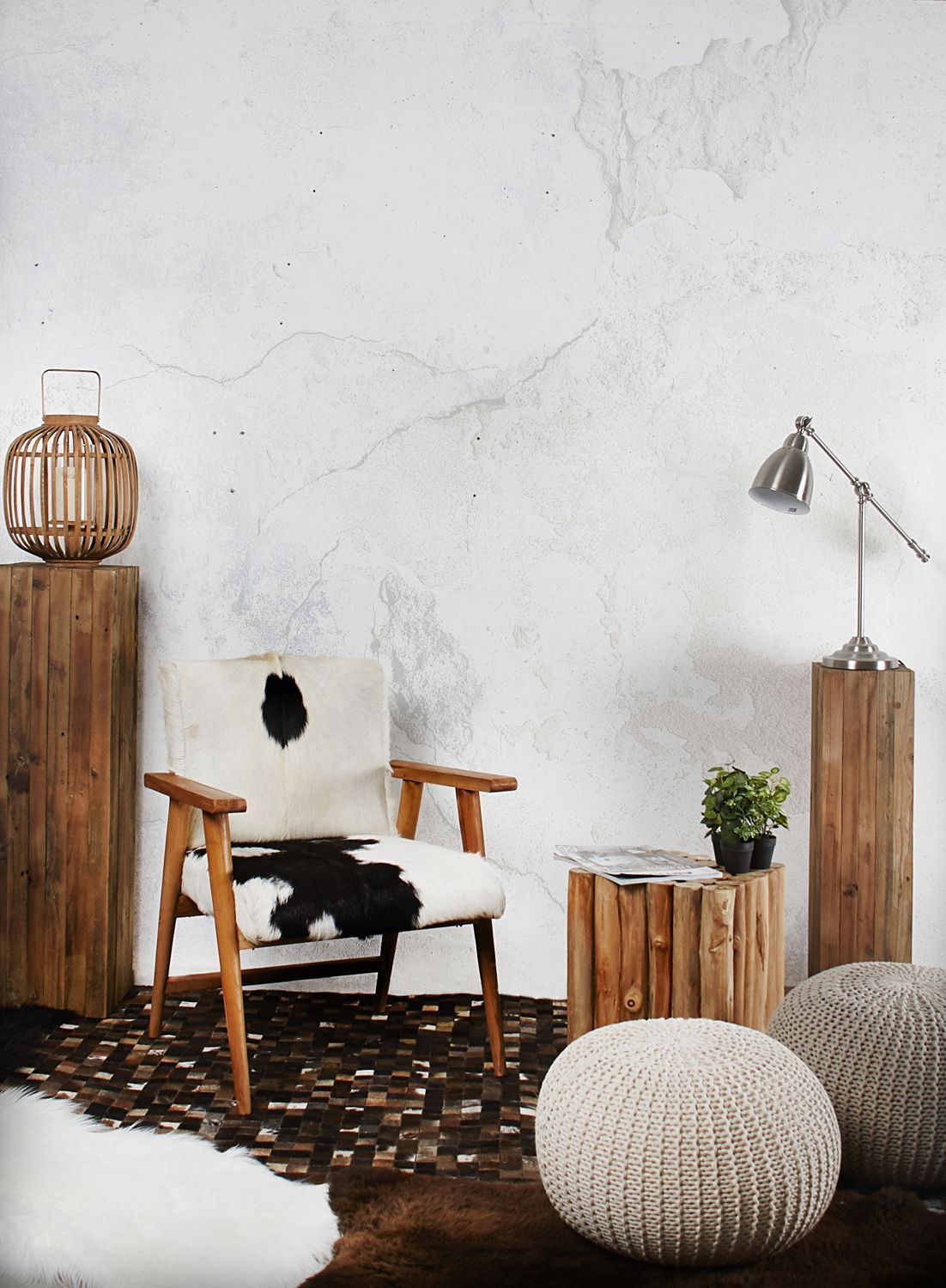 fauteuil-tendance-peau-chevre