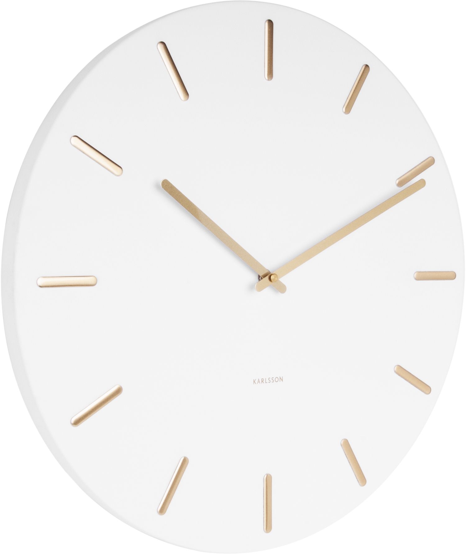 decoration-petit-salon-horloge-blanc