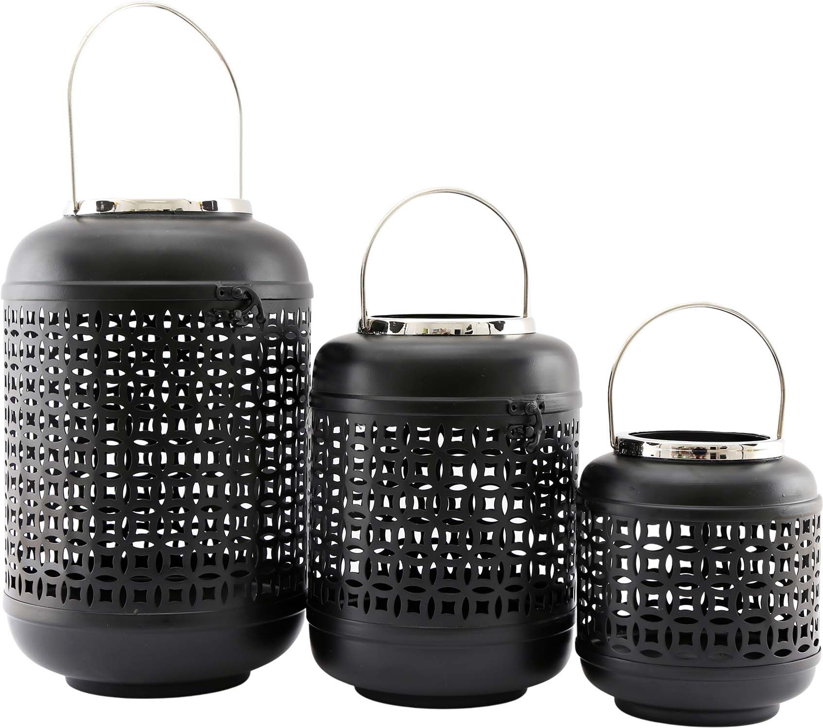 lampe-exterieur-sans-fil-lanternes-noir