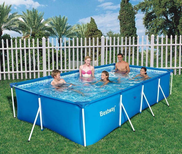 Piscine autoportée rectangulaire intex