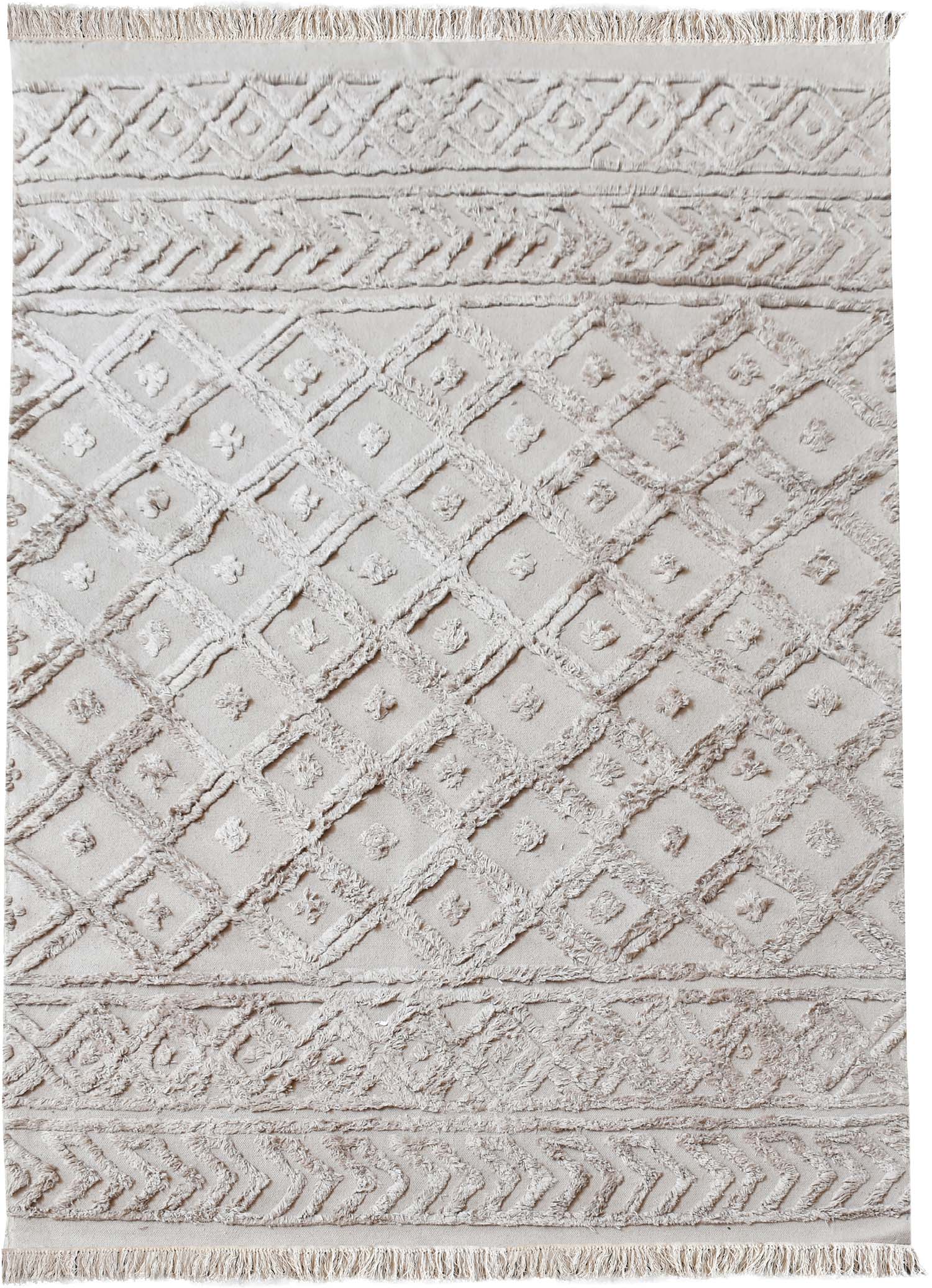Tapis en coton Shardon 230 x 160 cm