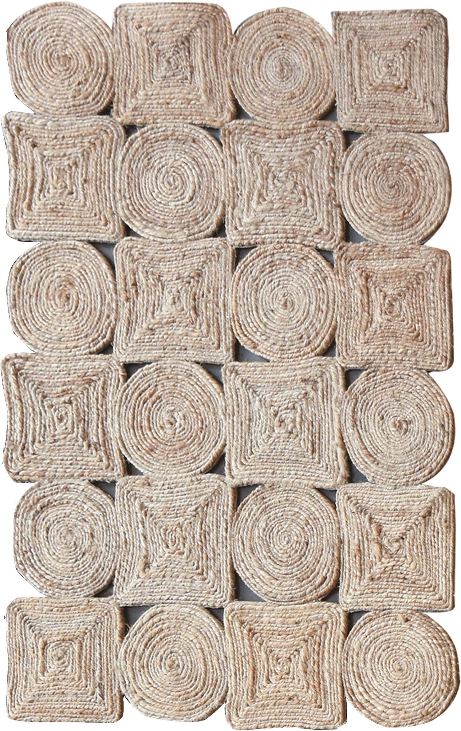 Tapis en chanvre Sianna 90 x 60 cm