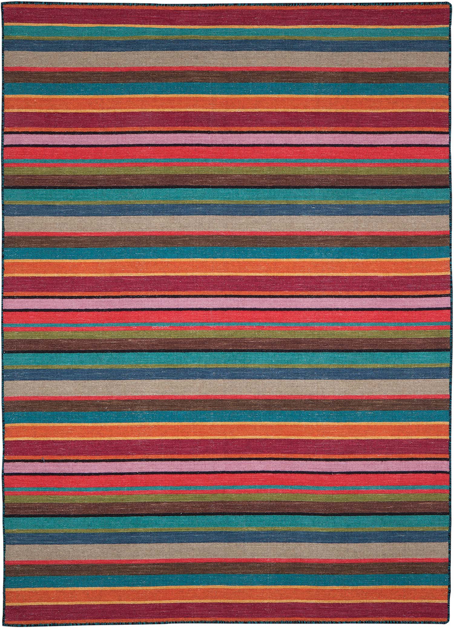 Tapis en laine multicolore Samson 200 x 140 cm