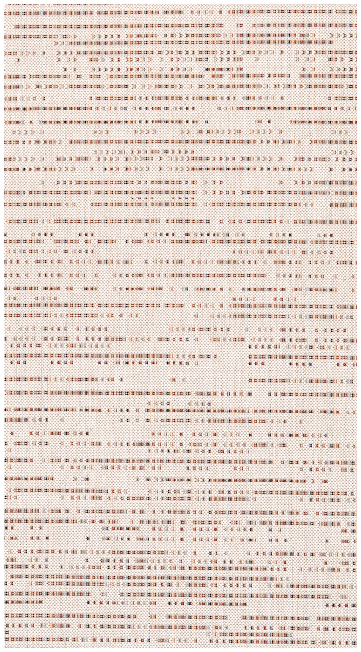 Tapis en polypropylène Togo 110 x 60 cm