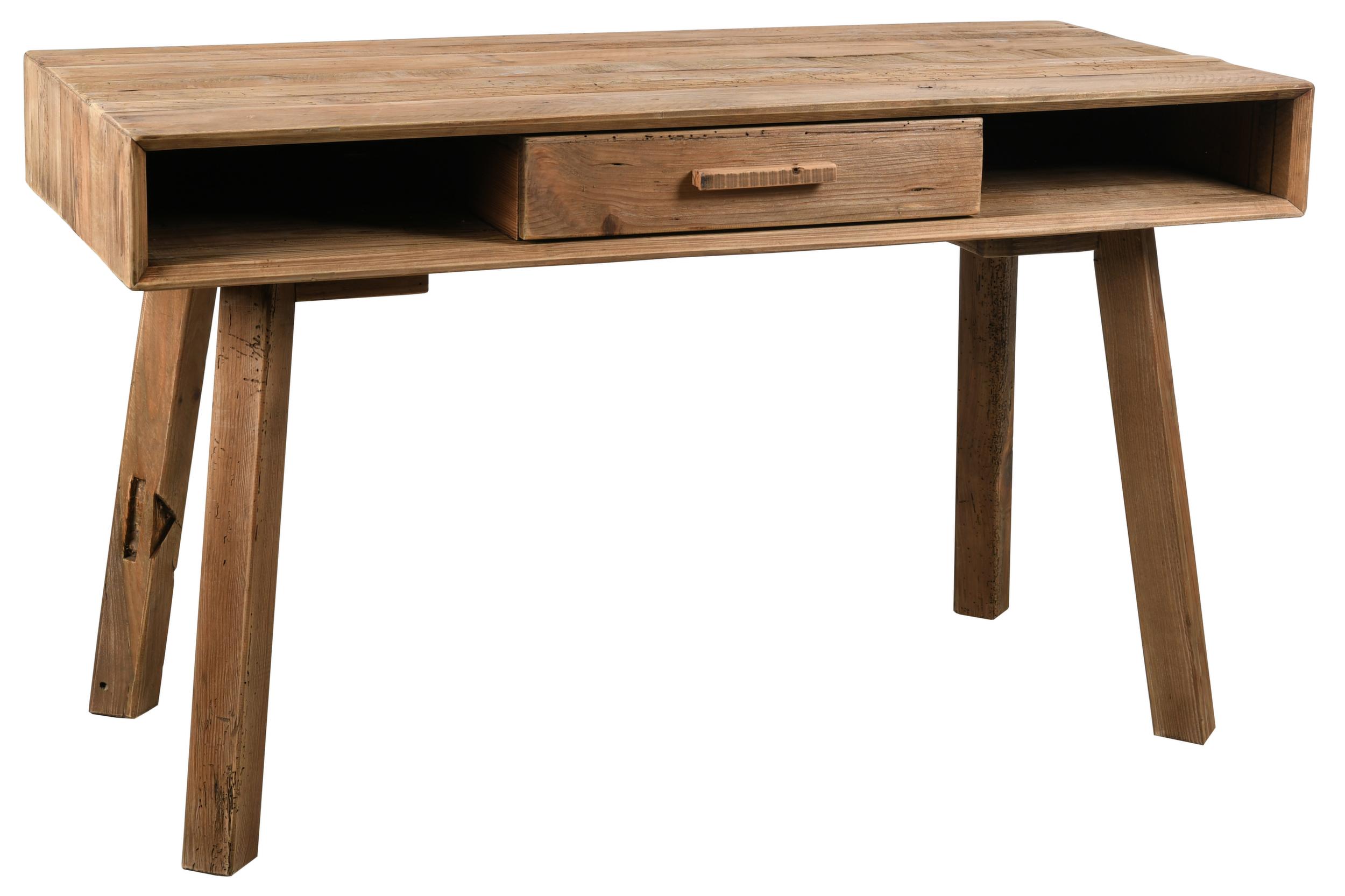 Bureau en pin recyclé