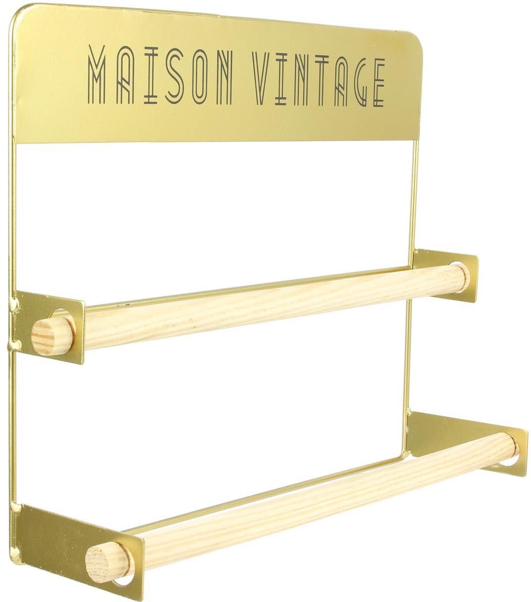 Dérouleur mural essuie-tout double rouleaux