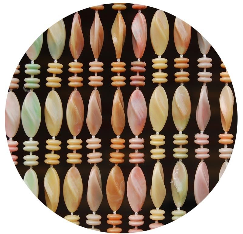 Rideau de porte pastel Genoa 90x210 cm