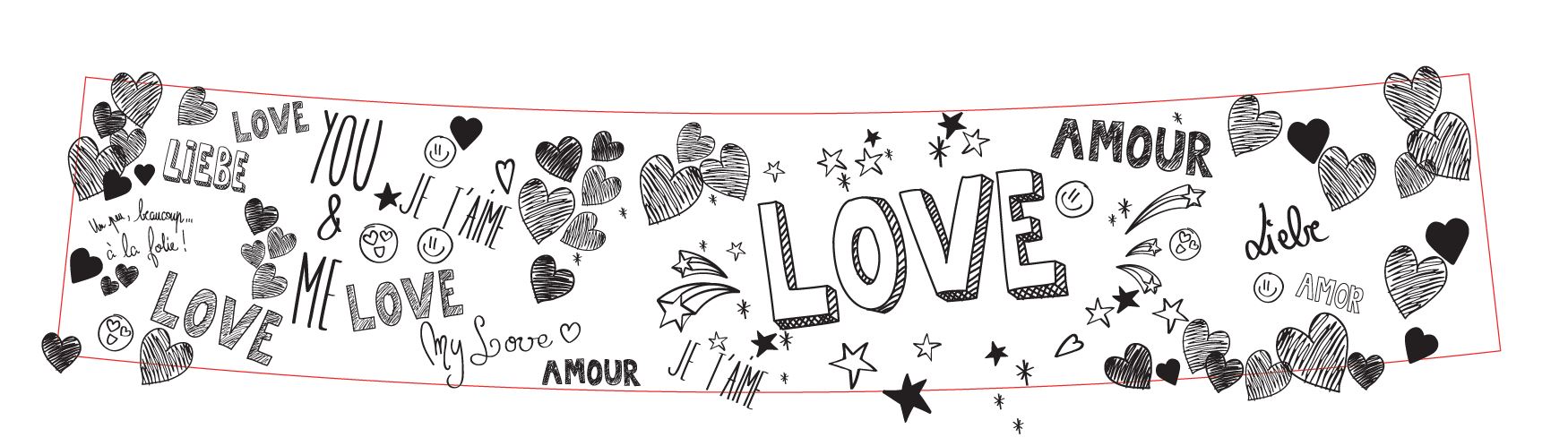 Décor pour diffuseur ultrasonique Milia Love