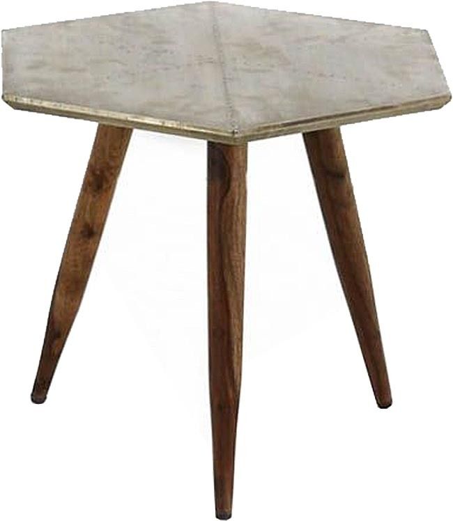 Petite table en bois de rose d'Inde