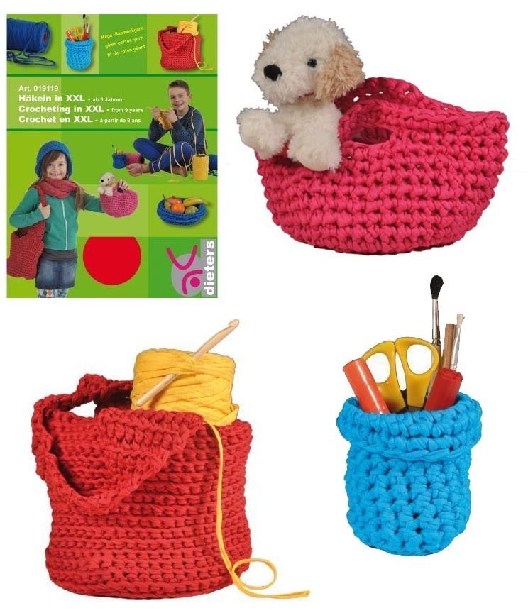 Kit de crochet XXL Bleu