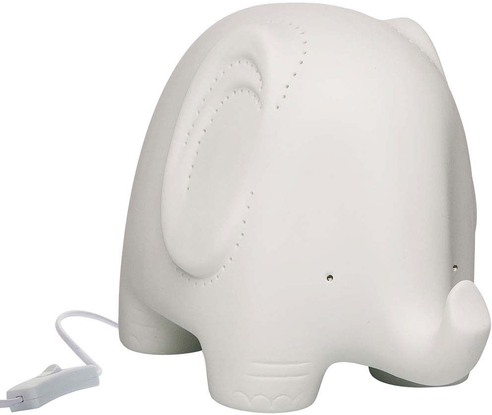 Lampe à poser éléphant 20 cm