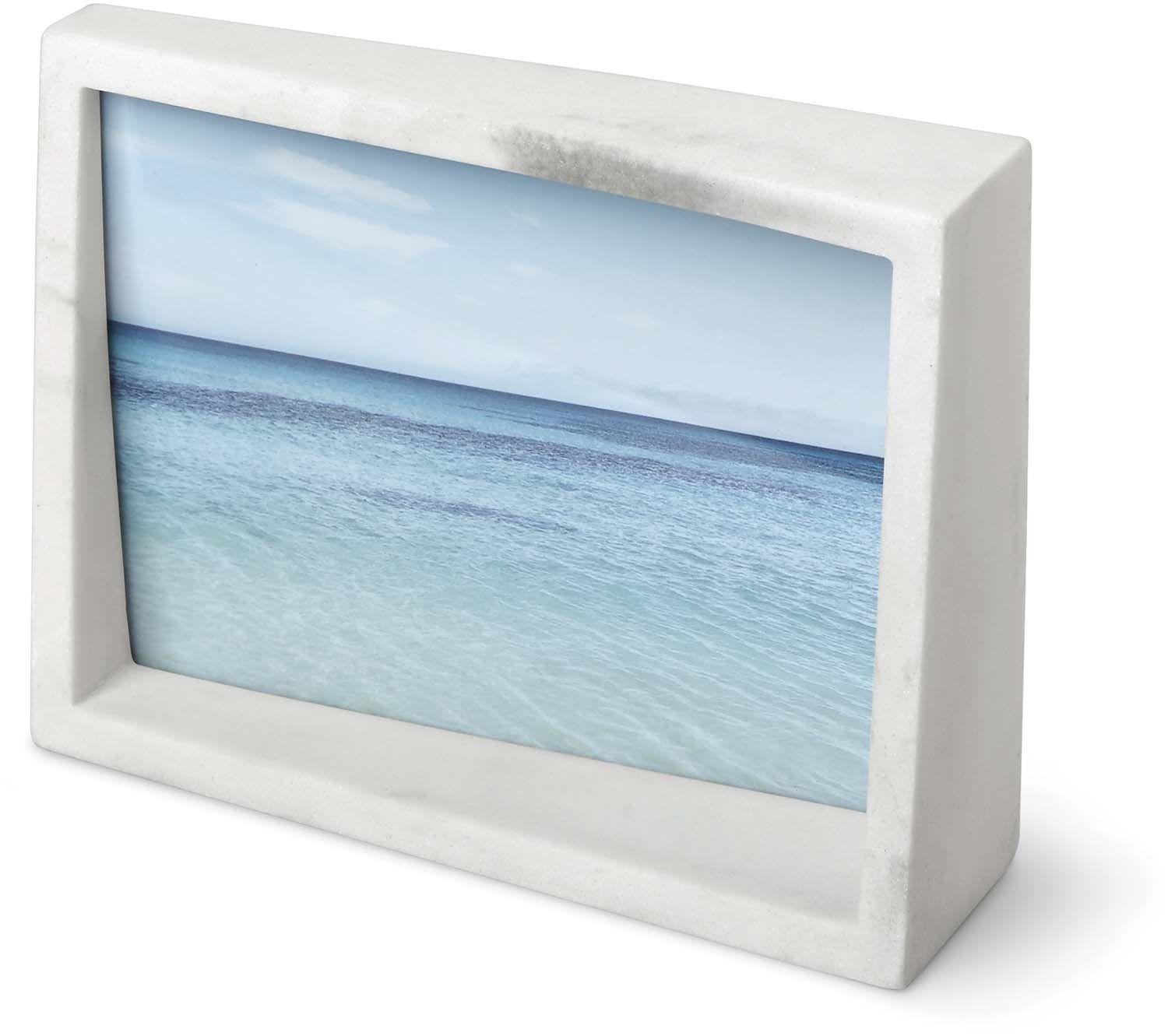 Cadre photo en résine effet marbre Edge Pour photo 13x18 cm