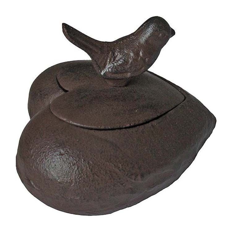 Cache clés en fonte coeur