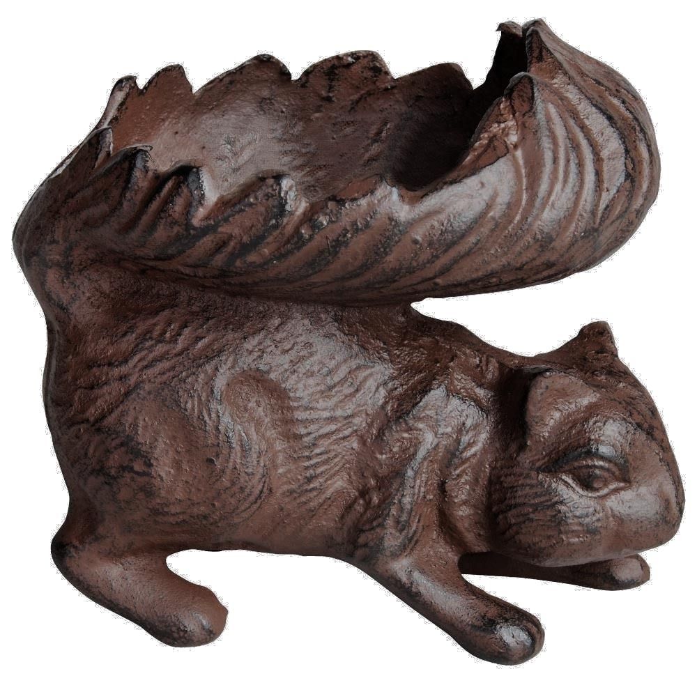 Mangeoire écureuil en fonte