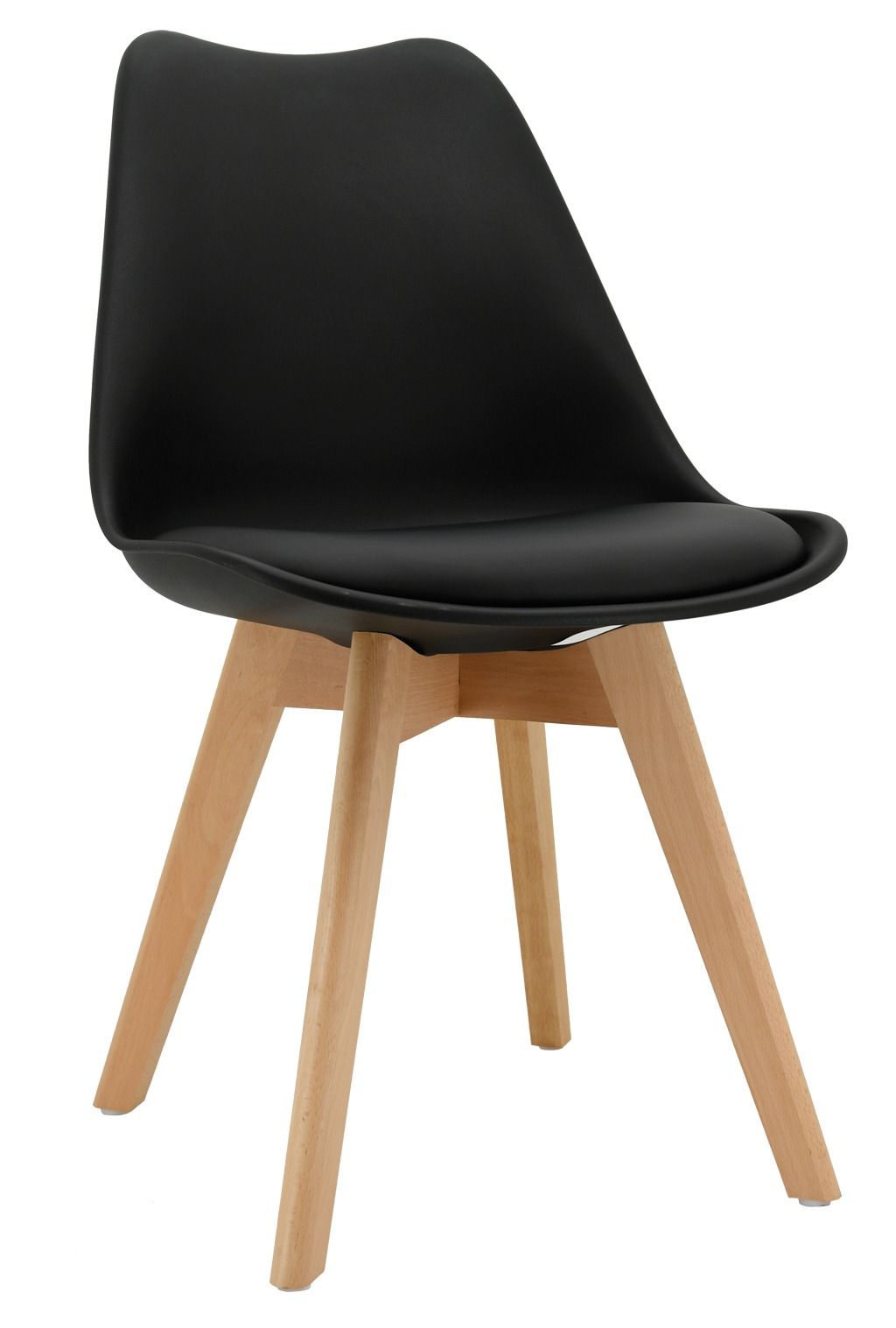 Chaise coussin en polypropylène et bois