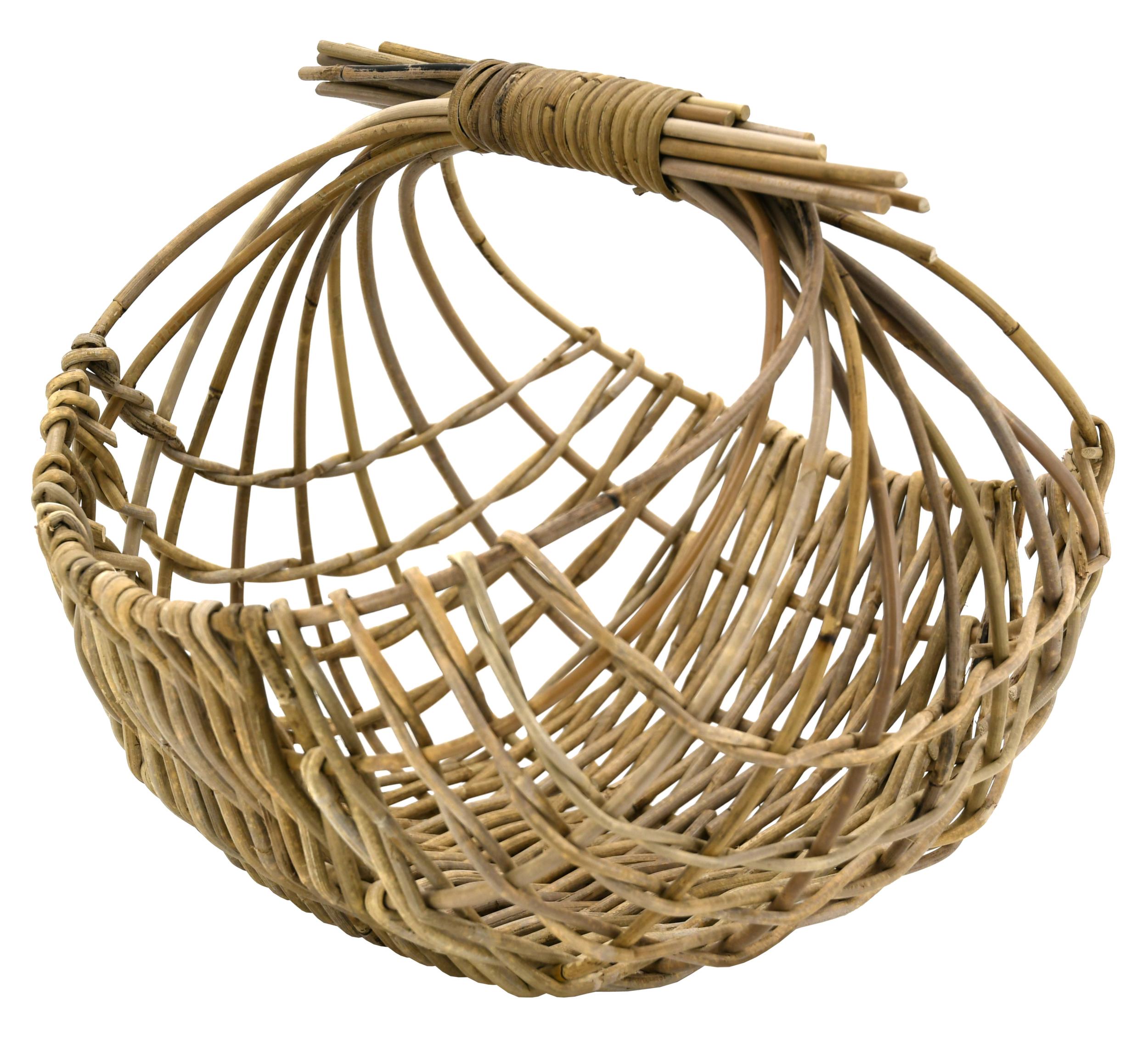 Panier arrondi ajouré en poelet 46 cm