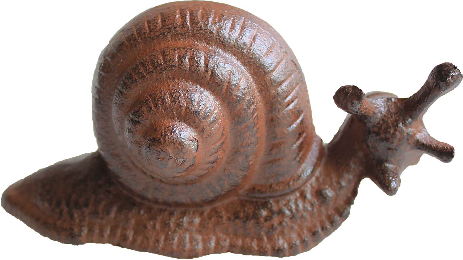 Escargot décoratif en fonte 16 cm