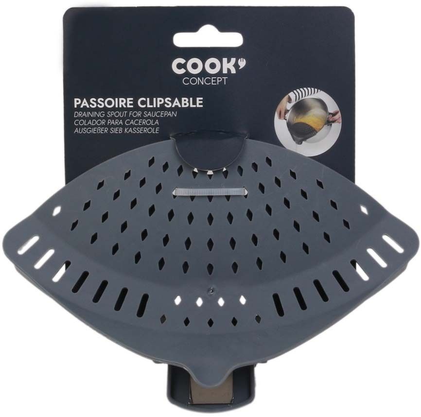 Passoire clipsable pour casserole
