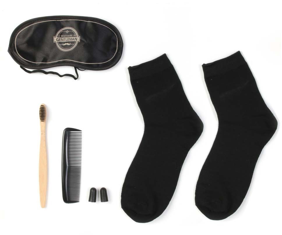 Idée cadeau kit du gentleman essentiel de voyage