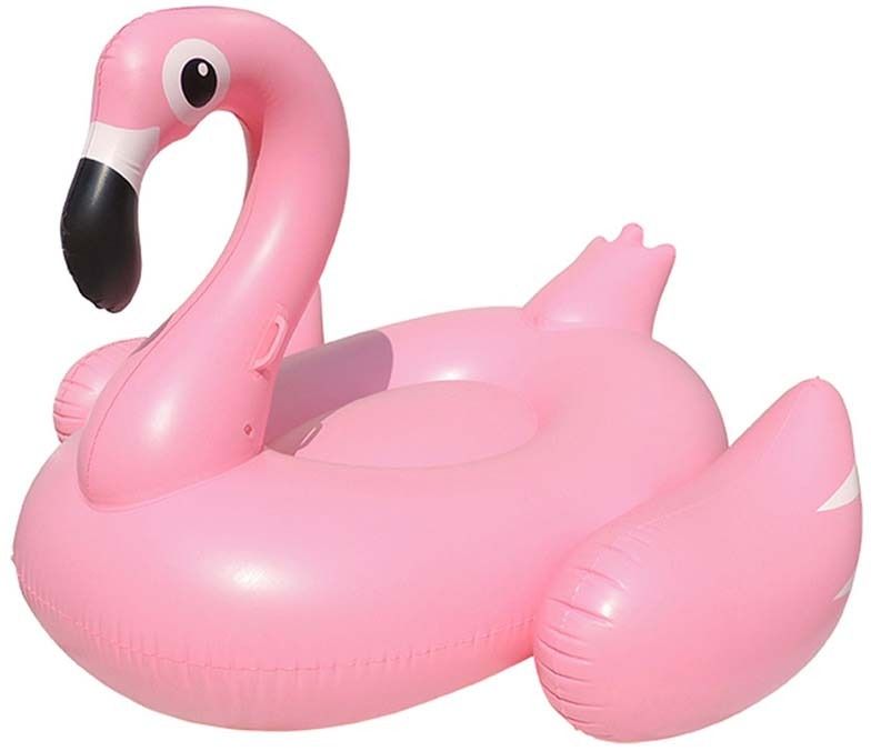 Bouée gonflable géante flamant rose 188 cm
