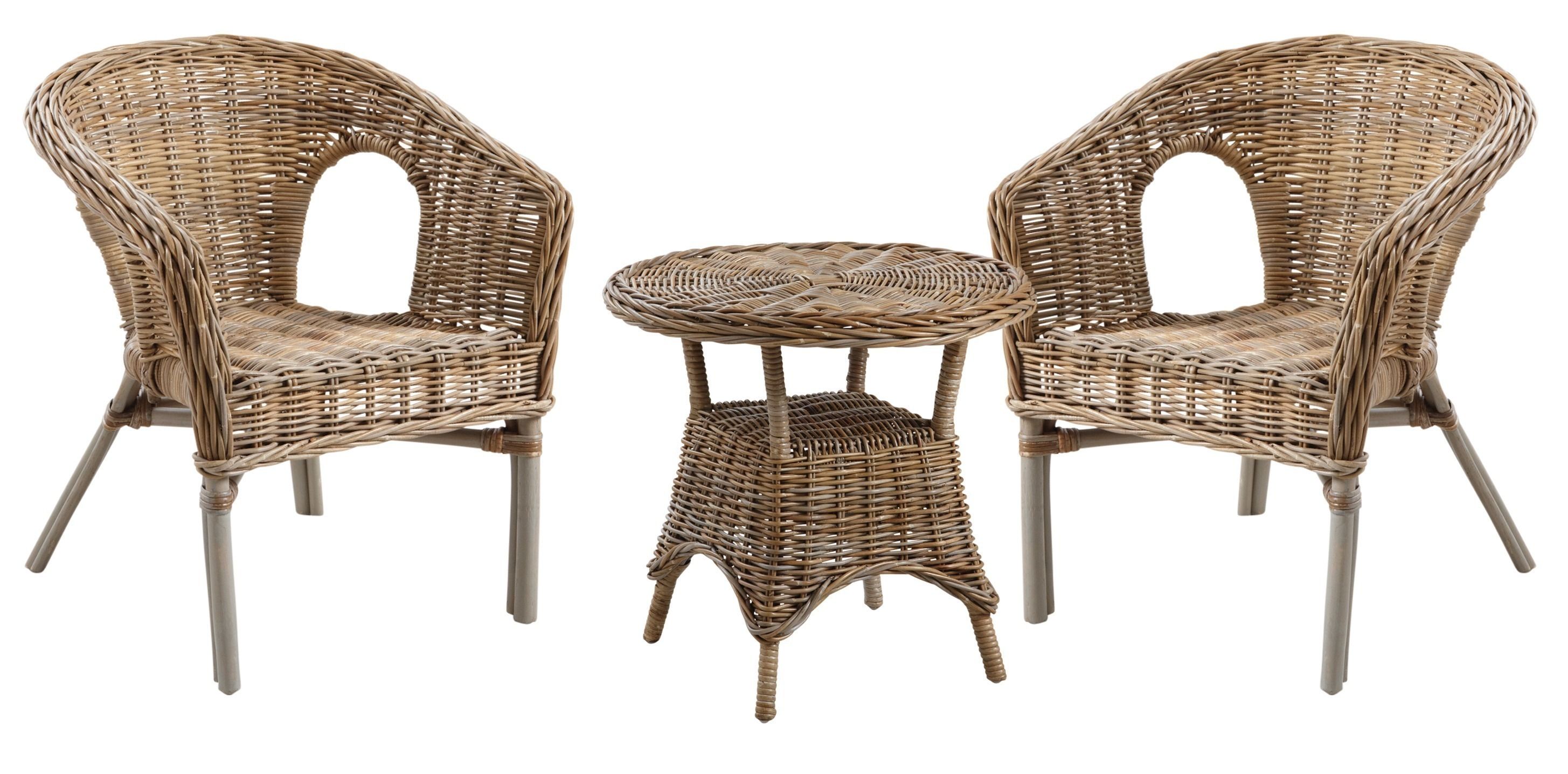 Petit salon en poelet gris Véranda