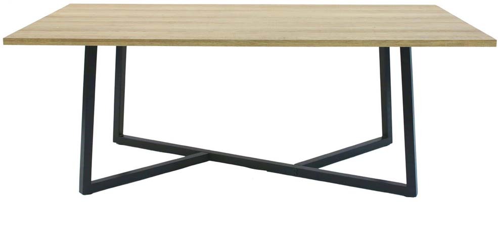 Table basse en bois et métal Hamilton
