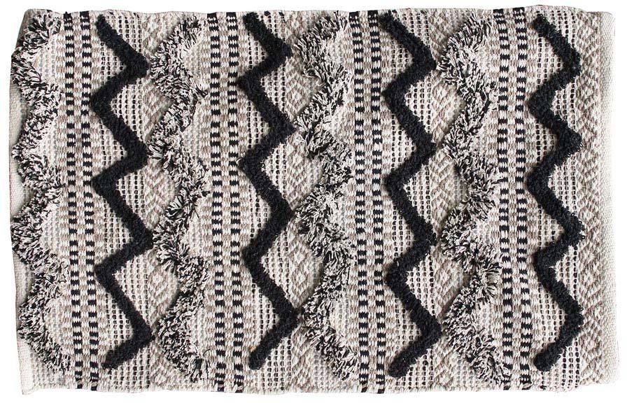 Tapis en relief ethnique 60x90 cm