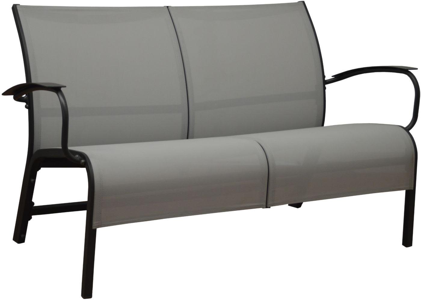 Canapé de jardin lounge en aluminium Linéa