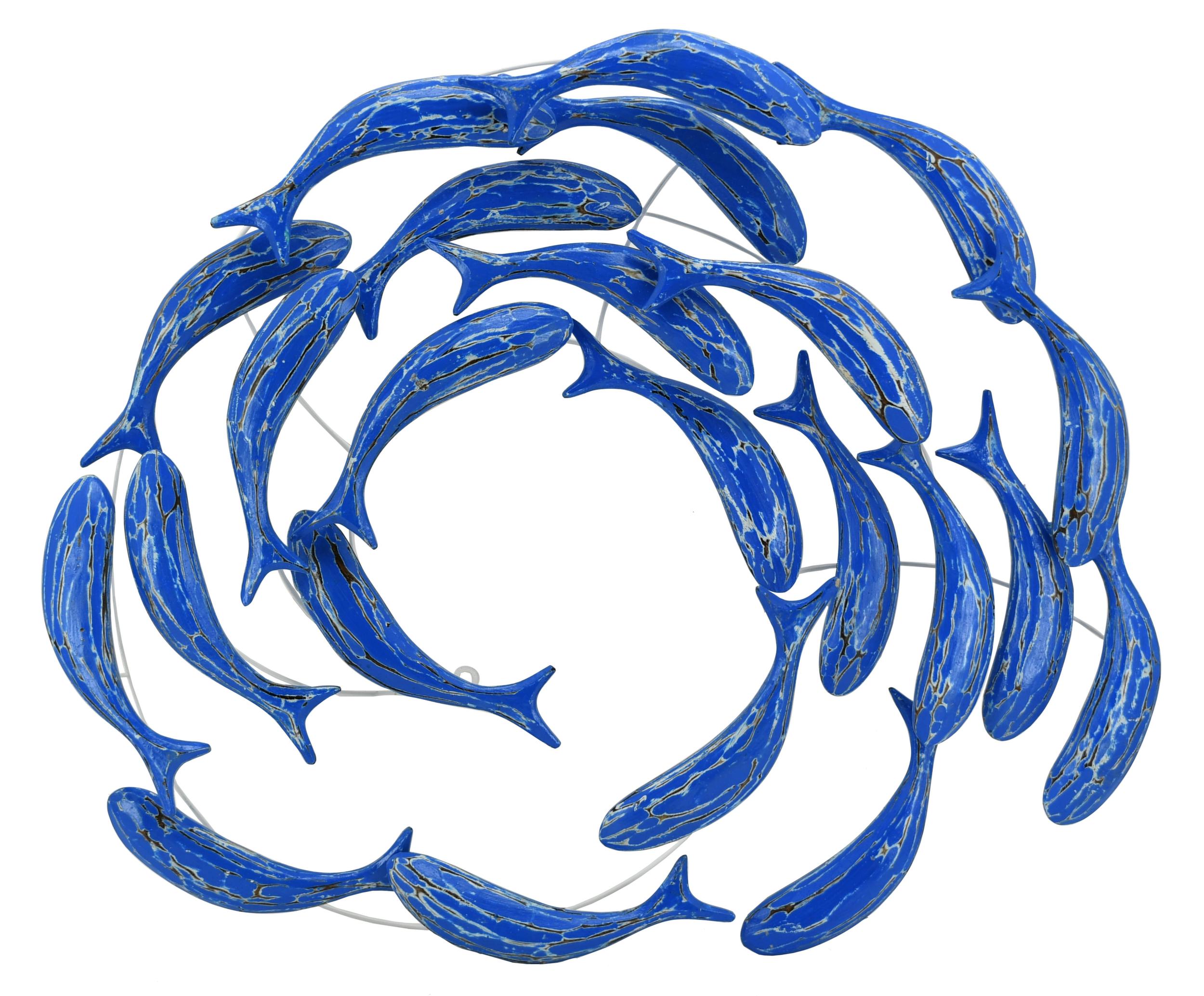 Banc de poissons en albasia