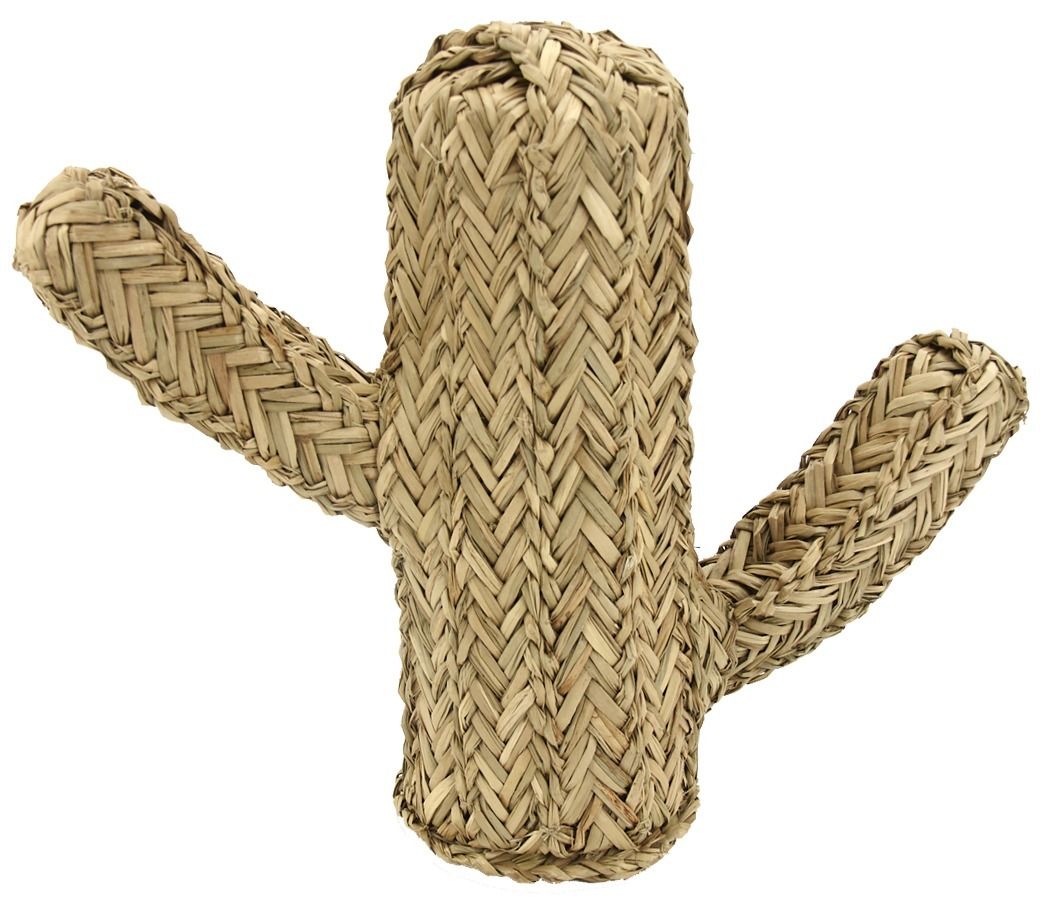 Cactus en jonc naturel Hauteur 30cm