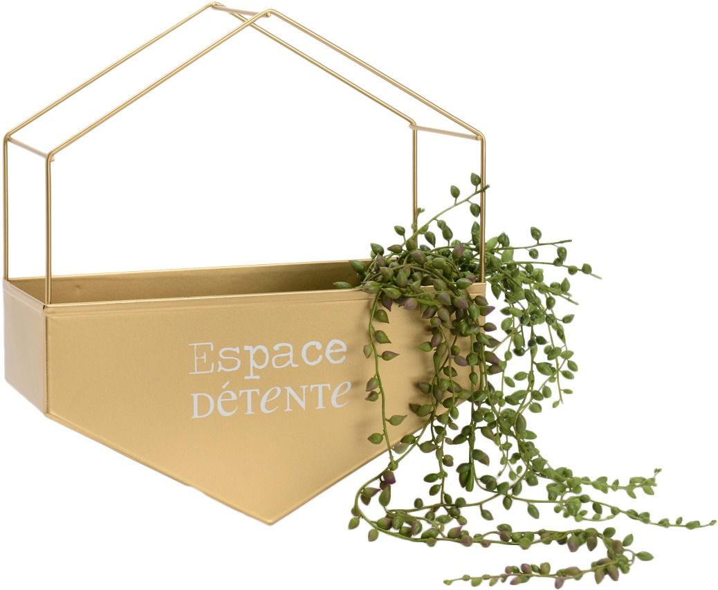 Cache-pot en métal Espace détente